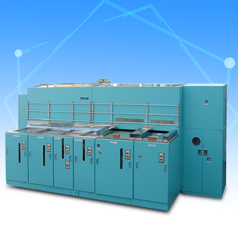 Semi-automatic hydrocarbon cleaning machine